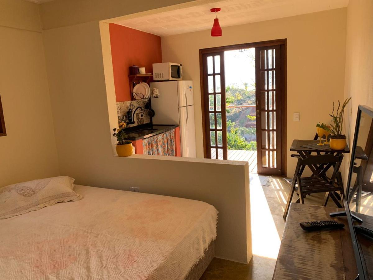 chalé com cozinha vista mar fartura Ilhabela Esterno foto