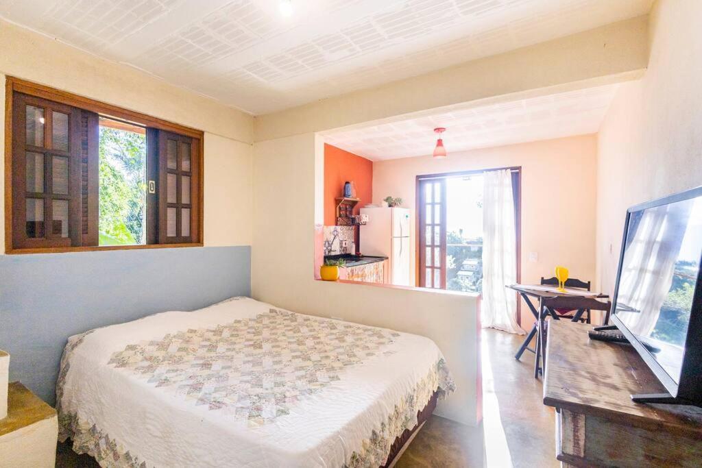chalé com cozinha vista mar fartura Ilhabela Esterno foto